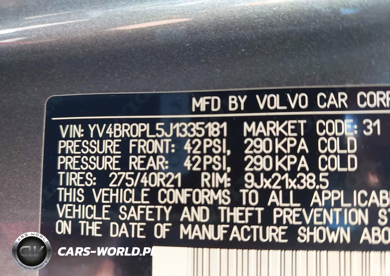 2018 Volvo Xc90 Hybrid T8 Inscription VIN:YV4BR0PL5J1335181 - 9