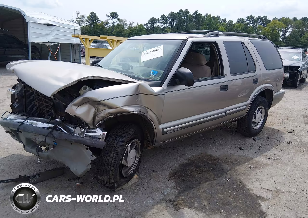 2001 Chevrolet Blazer Lt VIN:1GNDT13W912177223 - 2