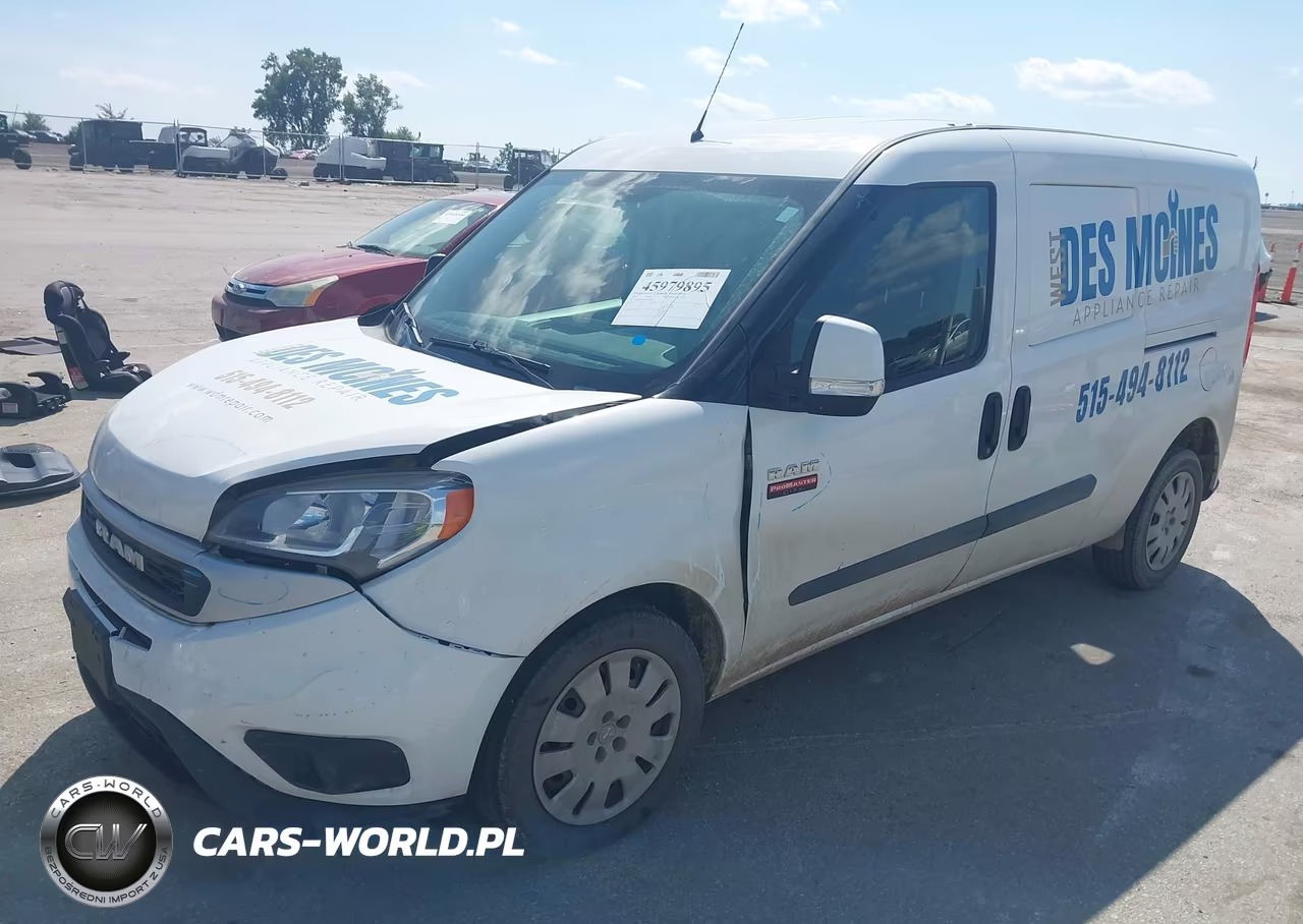2019 Ram Promaster City Tradesman Slt VIN:ZFBHRFBB0K6N80461 - 2