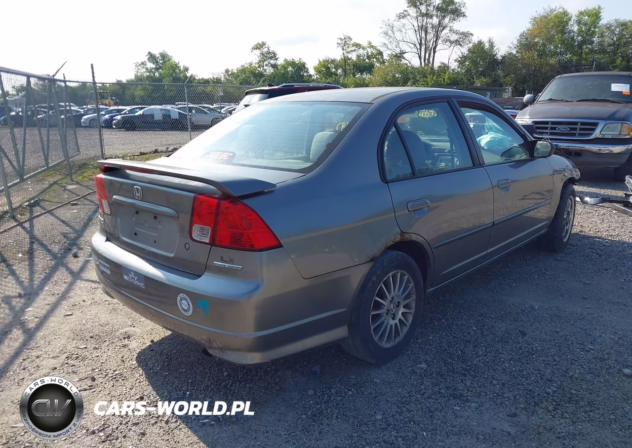 2005 Honda Civic Lx VIN:2HGES15595H605021 - 4