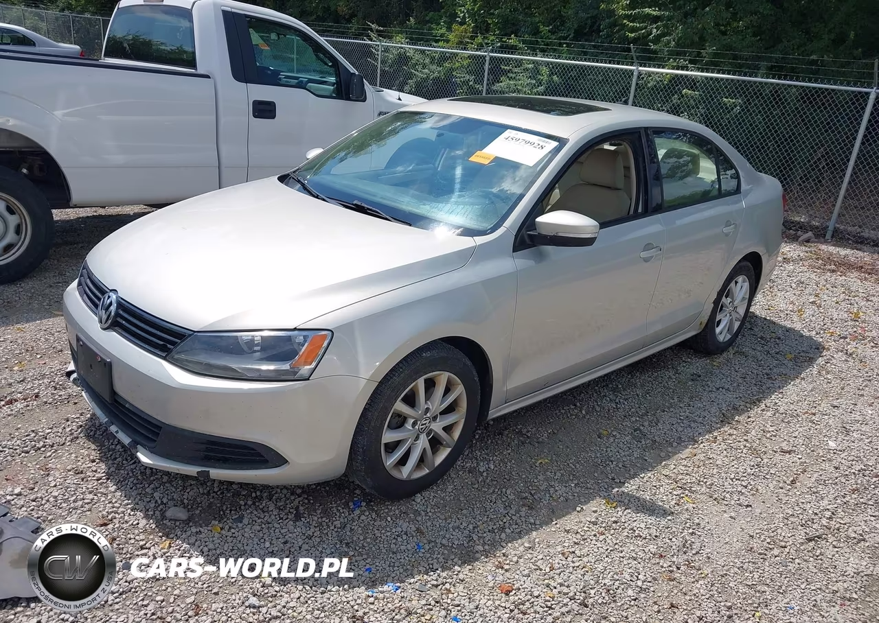 2011 Volkswagen Jetta 2.5L Se VIN:3VWBX7AJ5BM013750 - 2