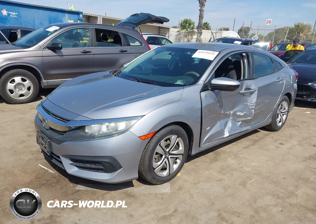 2017 Honda Civic Lx VIN:2HGFC2F52HH566461 - 2