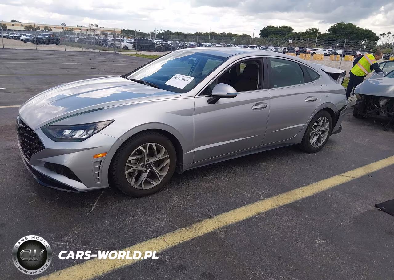 2021 Hyundai Sonata Sel VIN:5NPEL4JA5MH114919 - 2