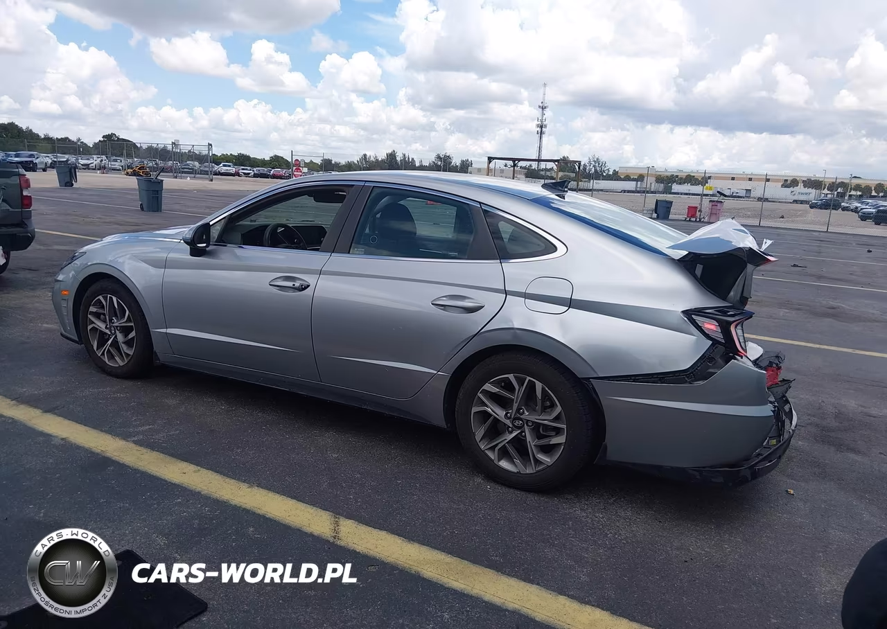 2021 Hyundai Sonata Sel VIN:5NPEL4JA5MH114919 - 3