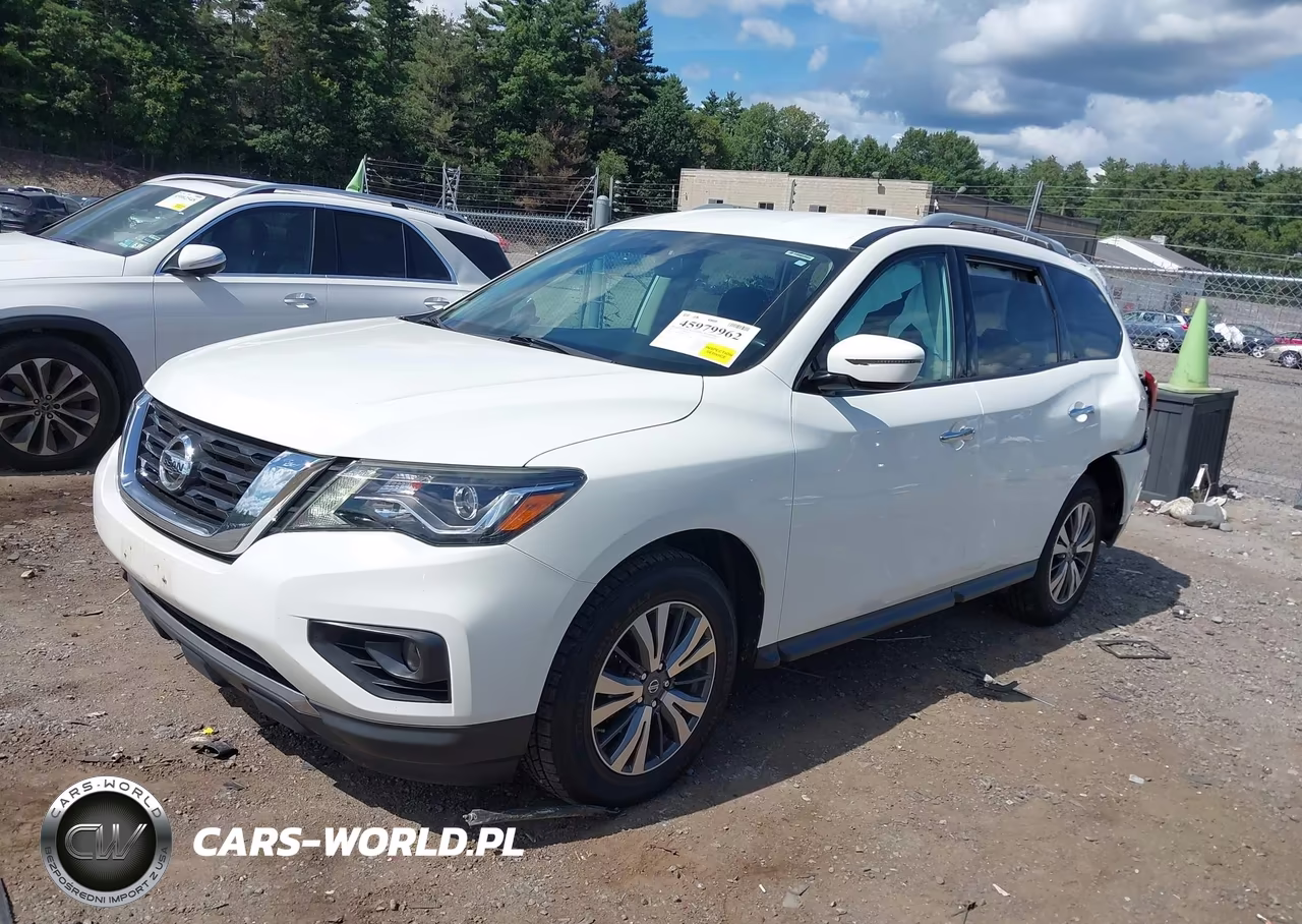 2017 Nissan Pathfinder Sv VIN:5N1DR2MMXHC657247 - 2