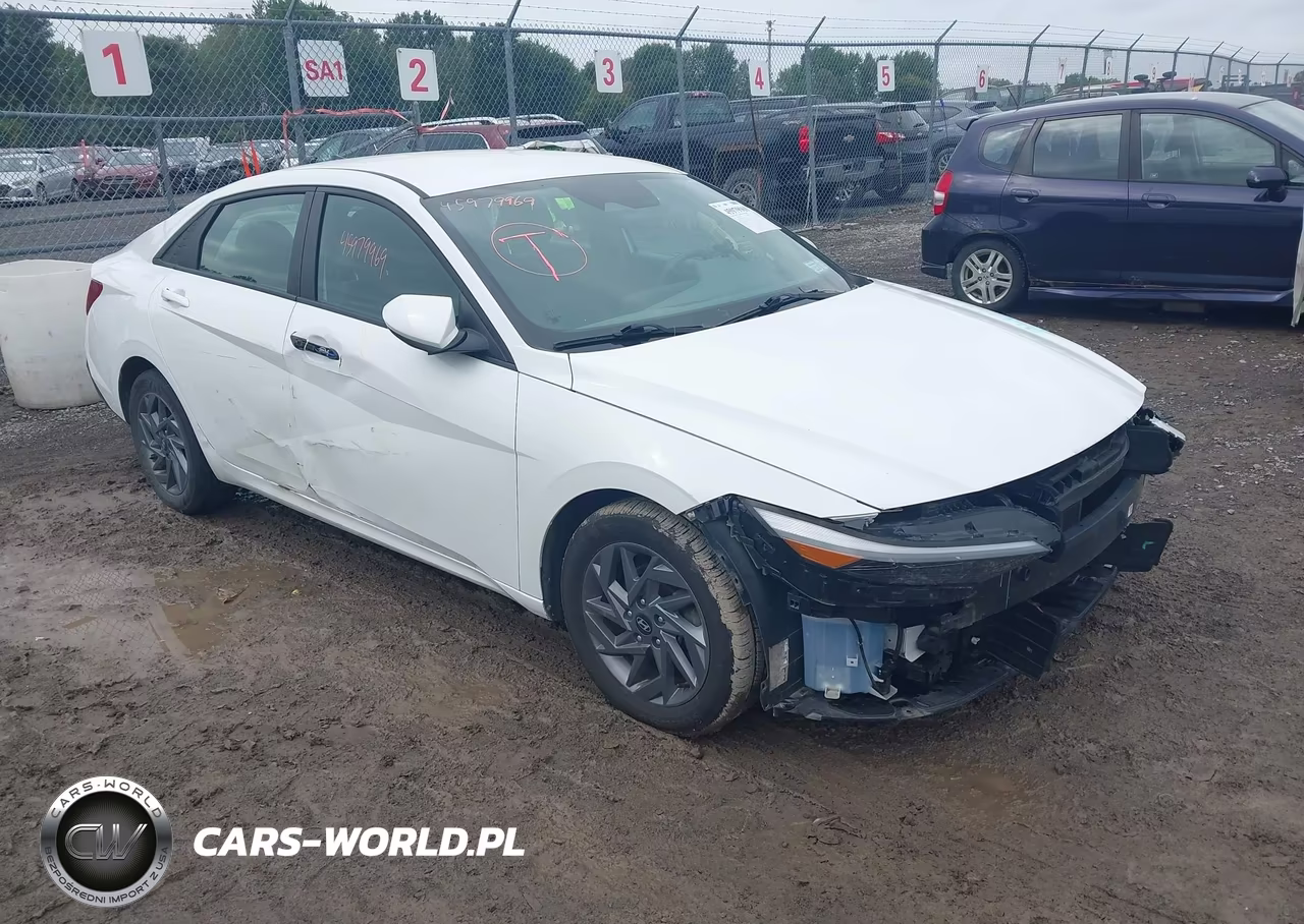 2024 Hyundai Elantra Sel VIN:KMHLM4DG6RU756840 - 1