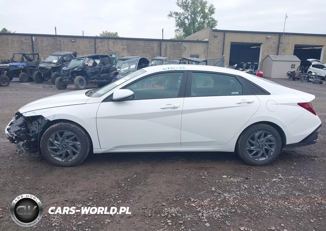 2024 Hyundai Elantra Sel VIN:KMHLM4DG6RU756840 - 14
