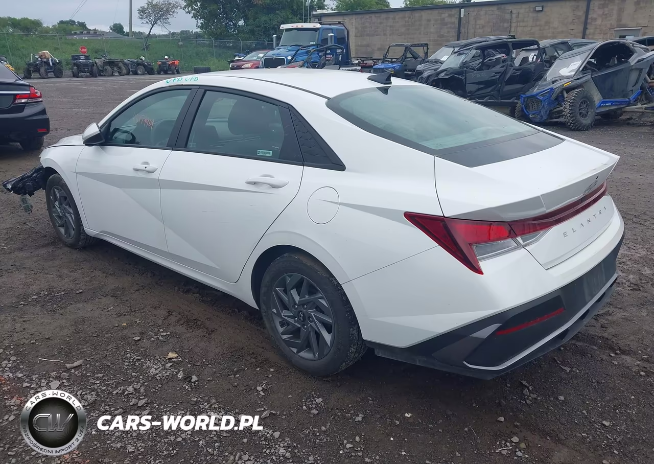 2024 Hyundai Elantra Sel VIN:KMHLM4DG6RU756840 - 3