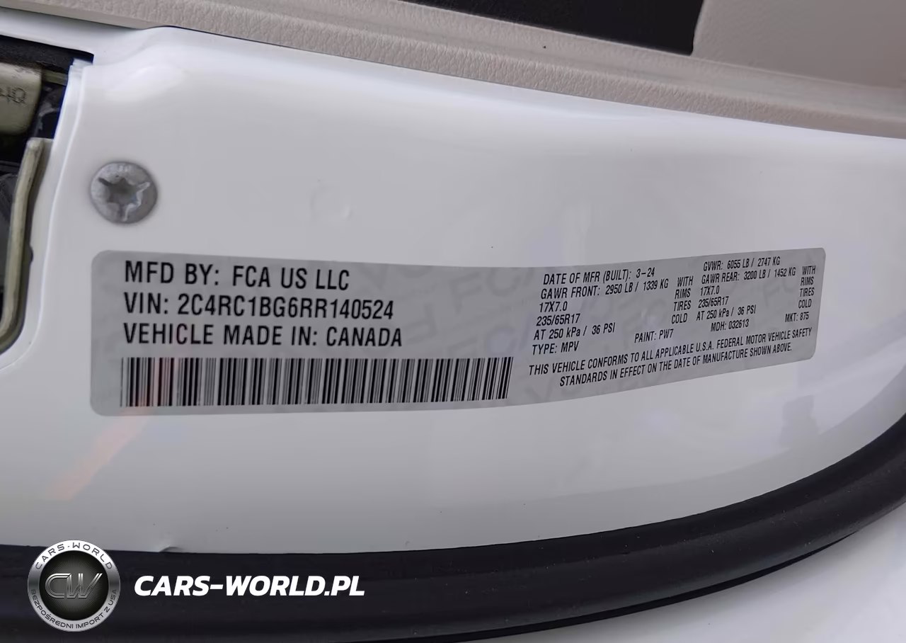 2024 Chrysler Pacifica Touring L VIN:2C4RC1BG6RR140524 - 9