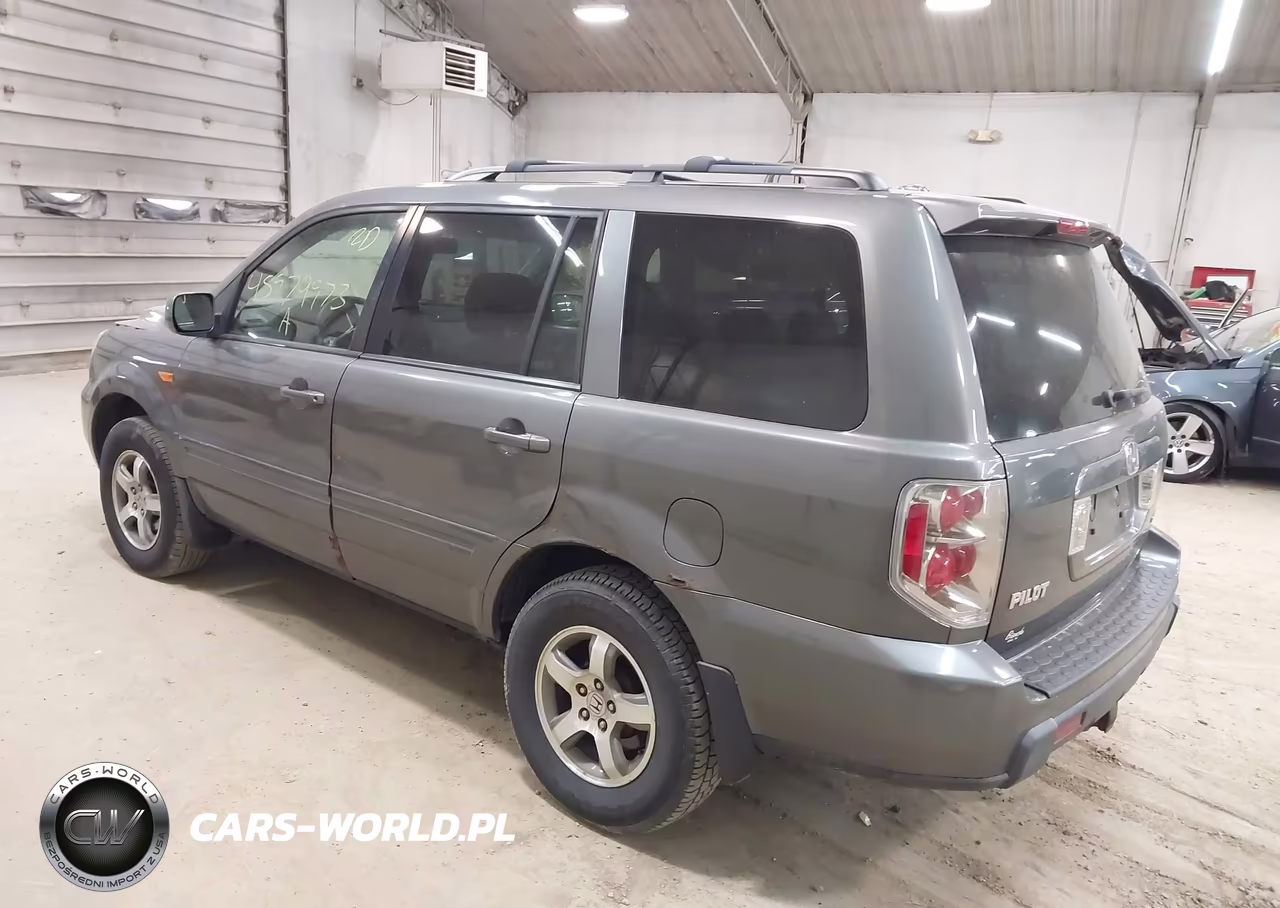 2007 Honda Pilot Ex-L VIN:2HKYF18557H515922 - 3