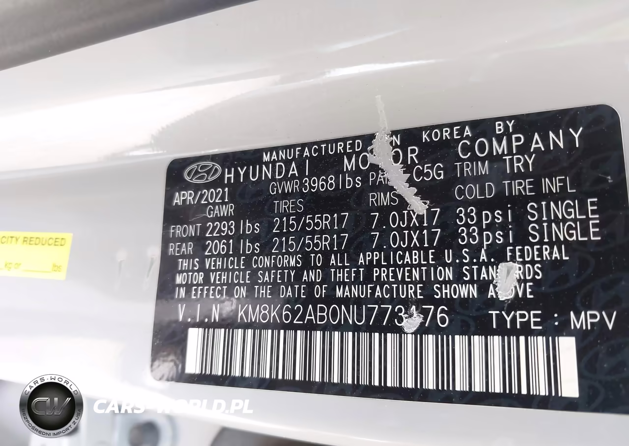 2022 Hyundai Kona Sel VIN:KM8K62AB0NU773176 - 9