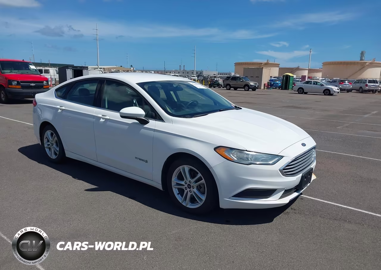 2018 Ford Fusion Hybrid S VIN:3FA6P0UU2JR142411 - 1