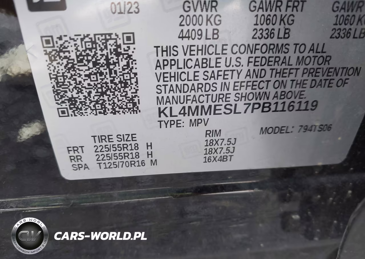 2023 Buick Encore Gx Select Awd VIN:KL4MMESL7PB116119 - 9