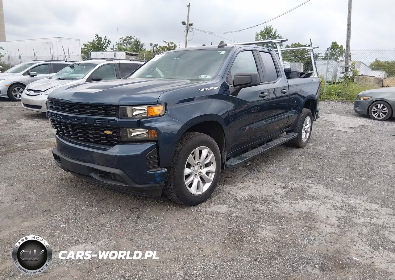 2021 Chevrolet Silverado 1500 4Wd Standard Bed Custom VIN:1GCRYBEK1MZ364371 - 2