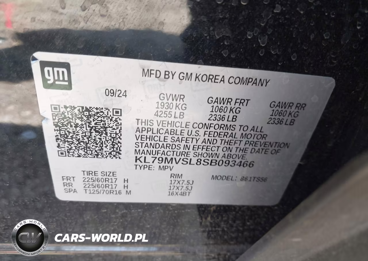 2025 Chevrolet Trailblazer Fwd Activ VIN:KL79MVSL8SB093466 - 9