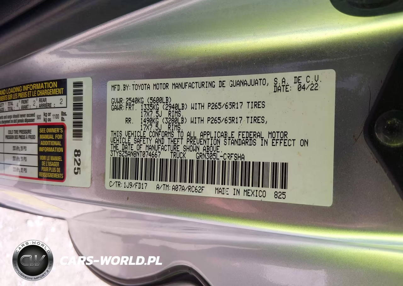 2022 Toyota Tacoma Trd Sport VIN:3TYSZ5AN8NT074667 - 9