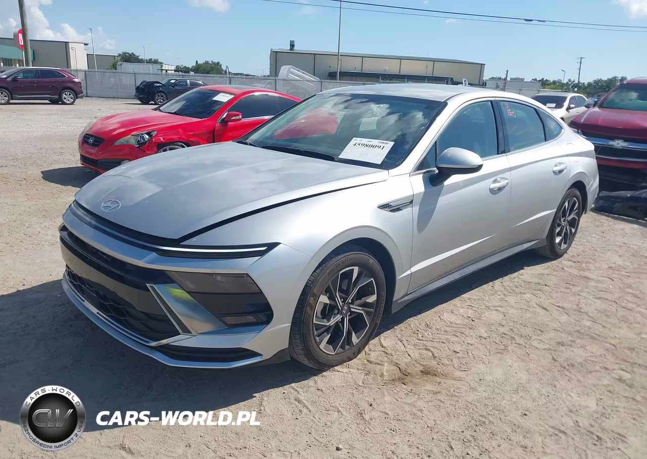 2025 Hyundai Sonata Sel VIN:KMHL64JA3SA481624 - 2