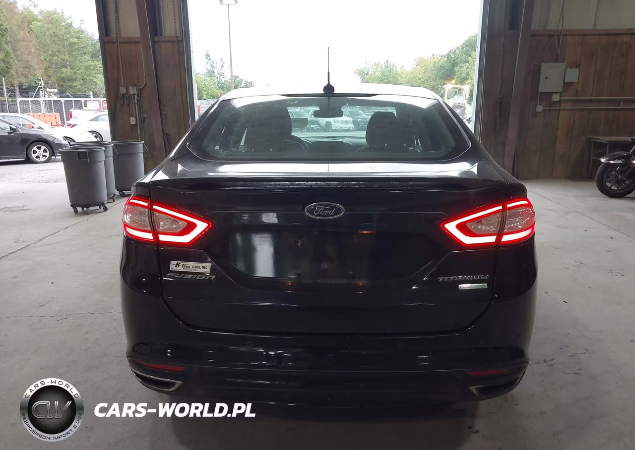 2016 Ford Fusion Titanium VIN:3FA6P0K99GR346405 - 16