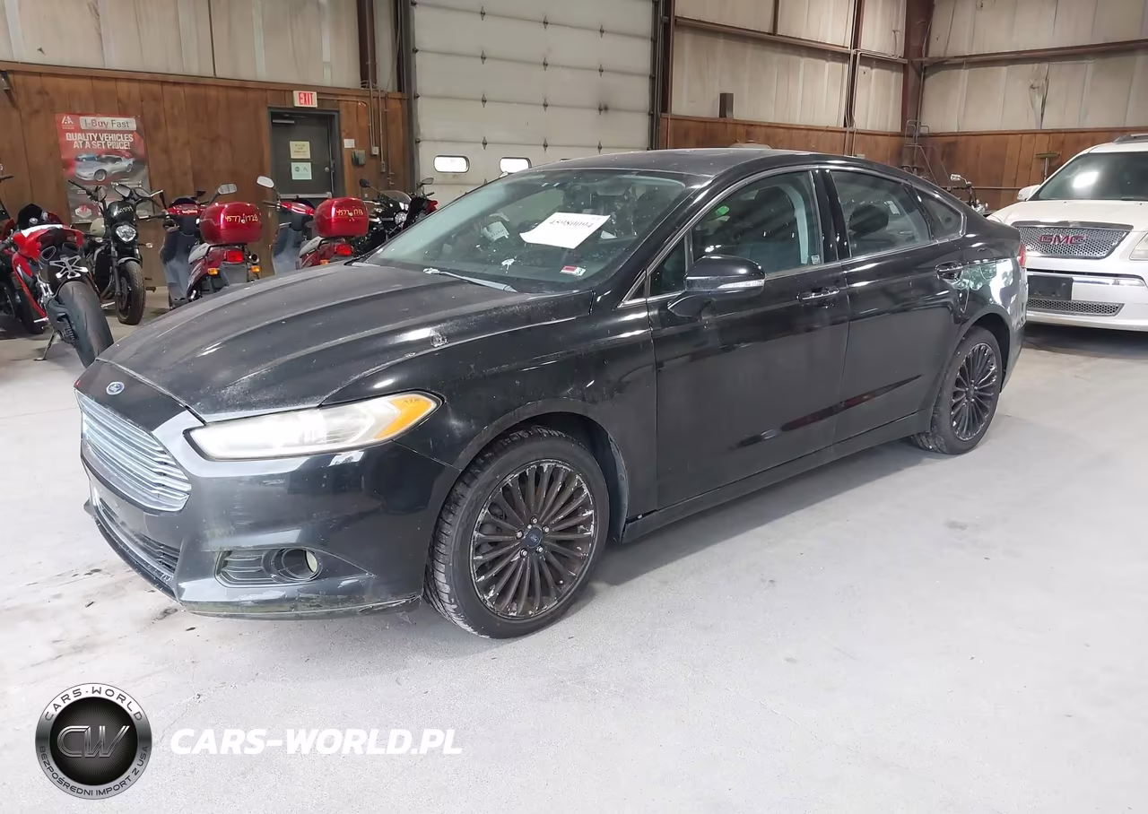 2016 Ford Fusion Titanium VIN:3FA6P0K99GR346405 - 2