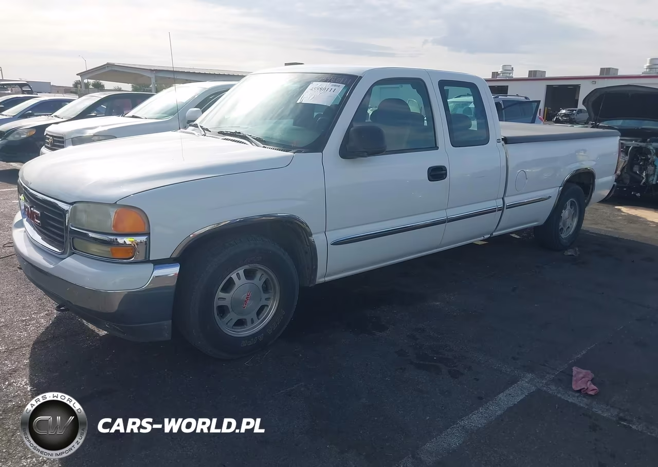 2001 GMC Sierra 1500 Sle VIN:1GTEC19T01E282970 - 2