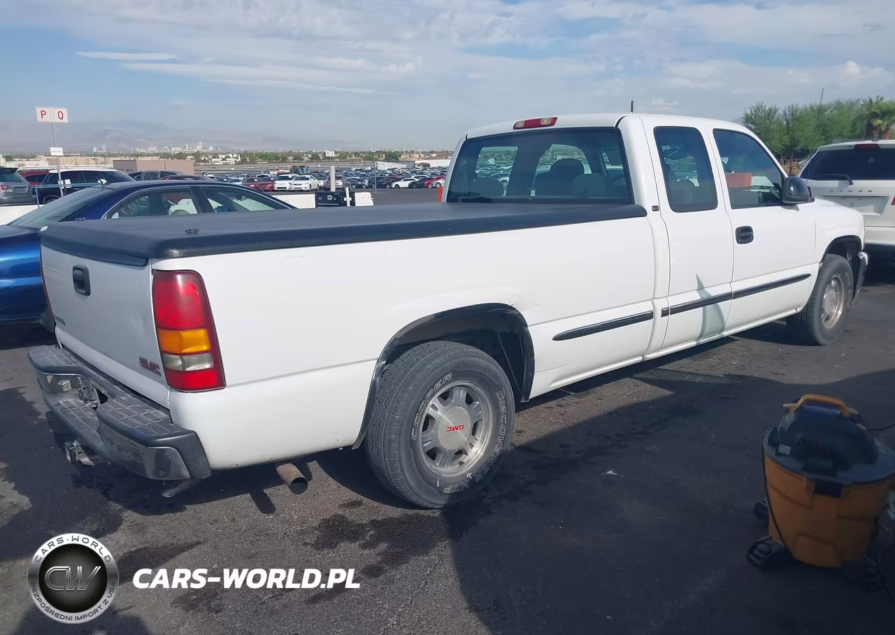 2001 GMC Sierra 1500 Sle VIN:1GTEC19T01E282970 - 4