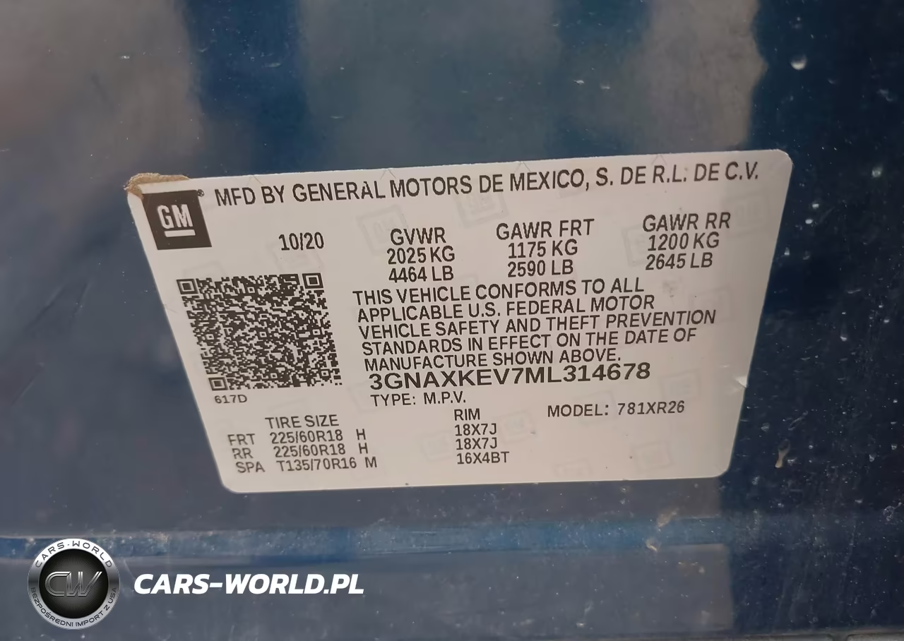 2021 Chevrolet Equinox Fwd Lt VIN:3GNAXKEV7ML314678 - 9