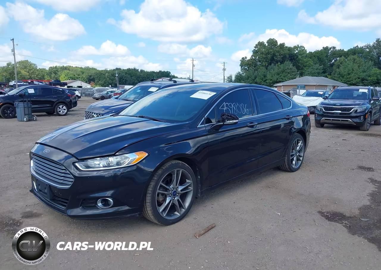 2014 Ford Fusion Titanium VIN:3FA6P0D98ER226136 - 2