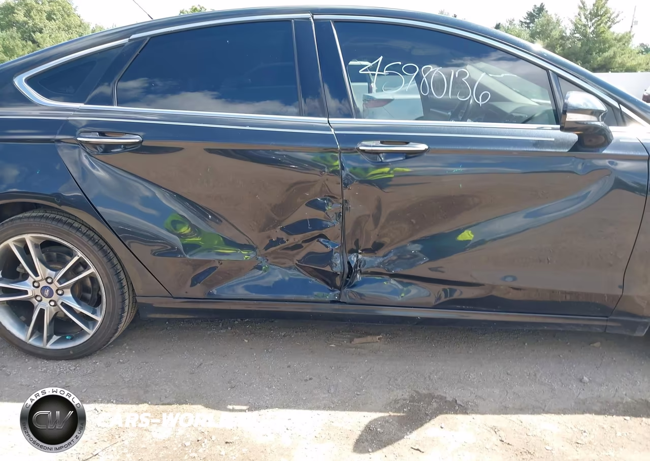 2014 Ford Fusion Titanium VIN:3FA6P0D98ER226136 - 6