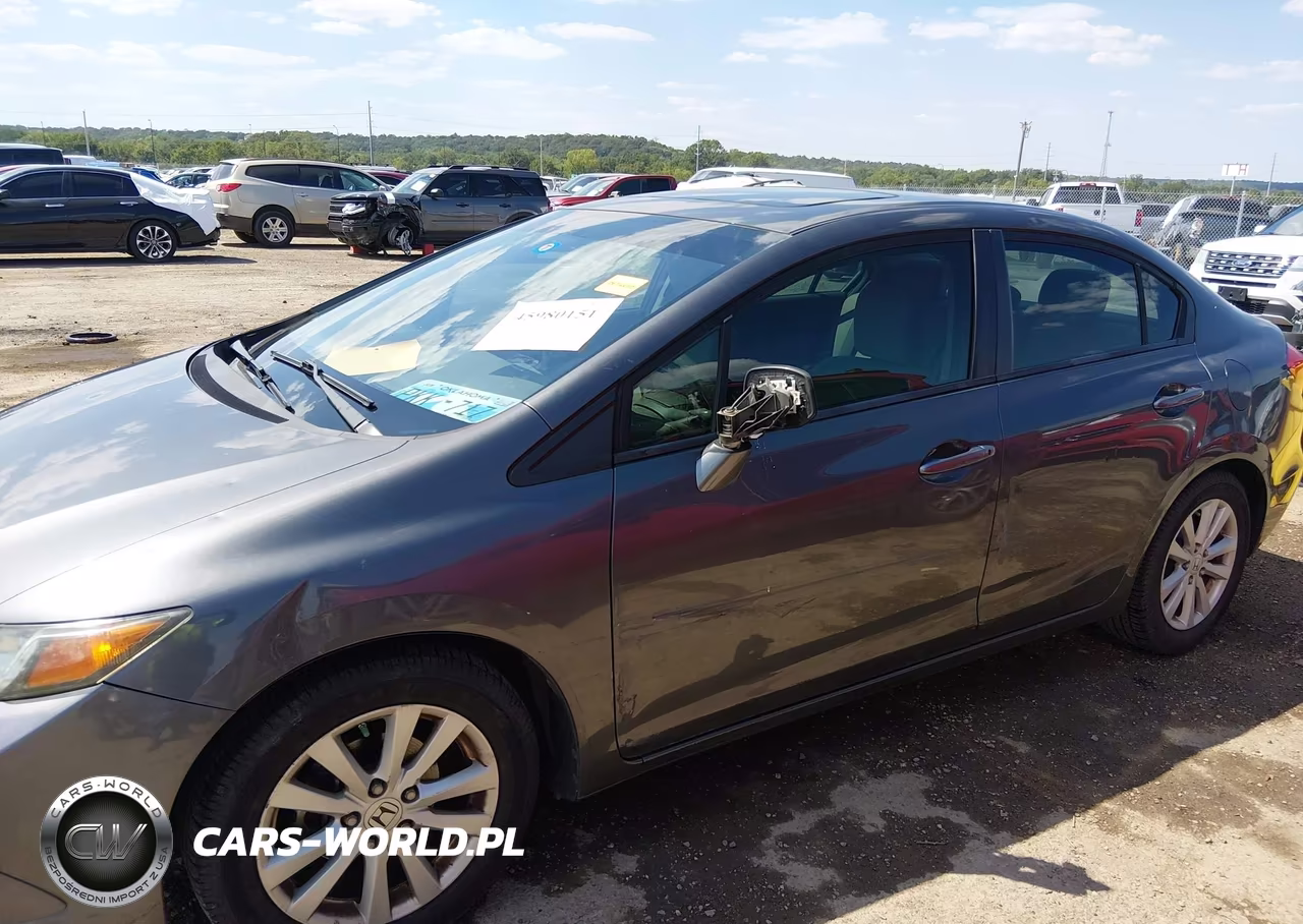2012 Honda Civic Ex VIN:2HGFB2F84CH607887 - 14