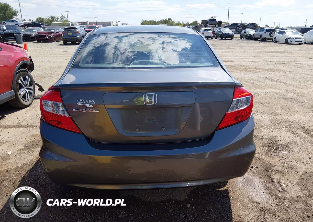 2012 Honda Civic Ex VIN:2HGFB2F84CH607887 - 16