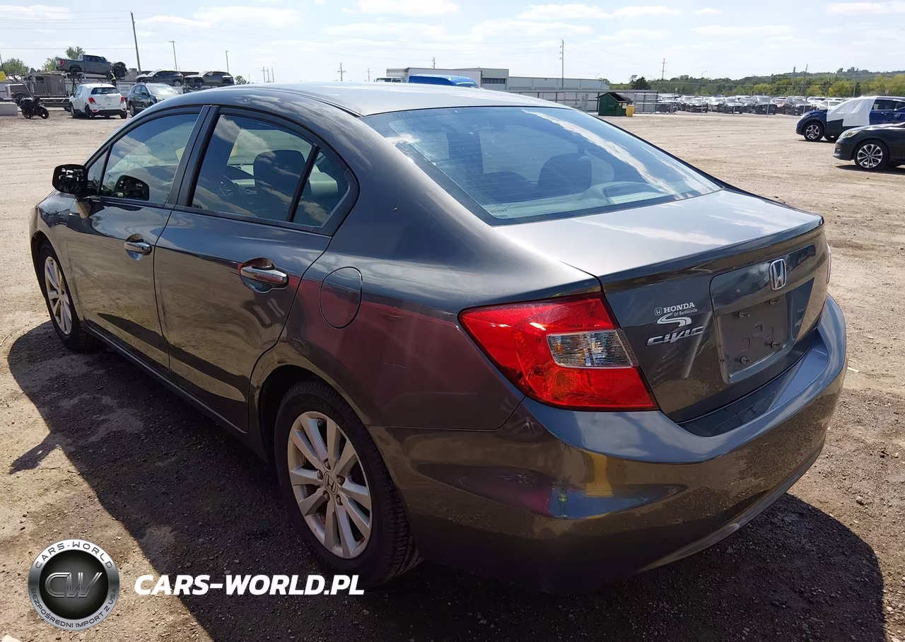 2012 Honda Civic Ex VIN:2HGFB2F84CH607887 - 3