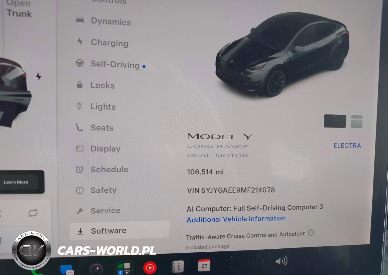 2021 Tesla Model Y Long Range Dual Motor All-Wheel Drive VIN:5YJYGAEE9MF214078 - 7