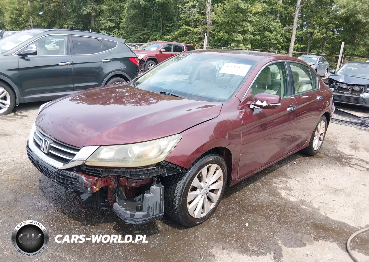 2014 Honda Accord Ex-L V-6 VIN:1HGCR3F80EA024772 - 2