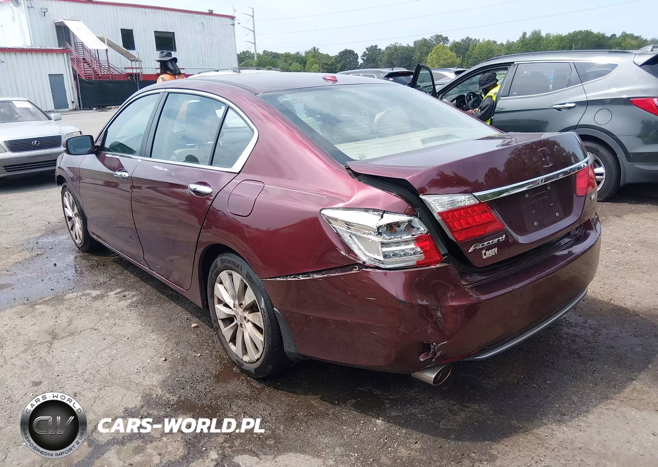 2014 Honda Accord Ex-L V-6 VIN:1HGCR3F80EA024772 - 3