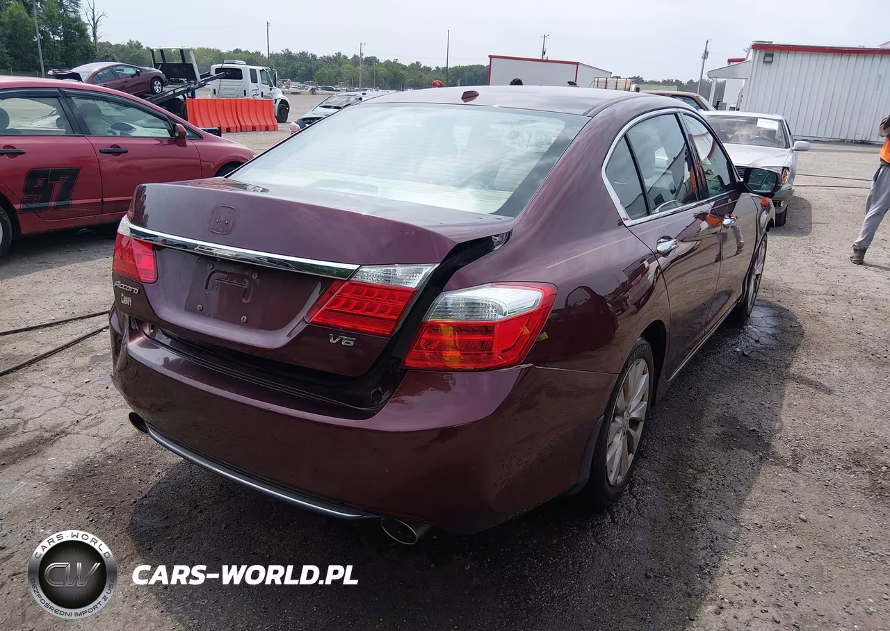 2014 Honda Accord Ex-L V-6 VIN:1HGCR3F80EA024772 - 4