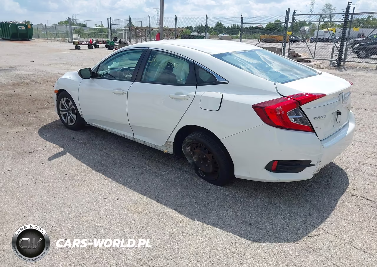 2017 Honda Civic Lx VIN:19XFC2F56HE202229 - 3