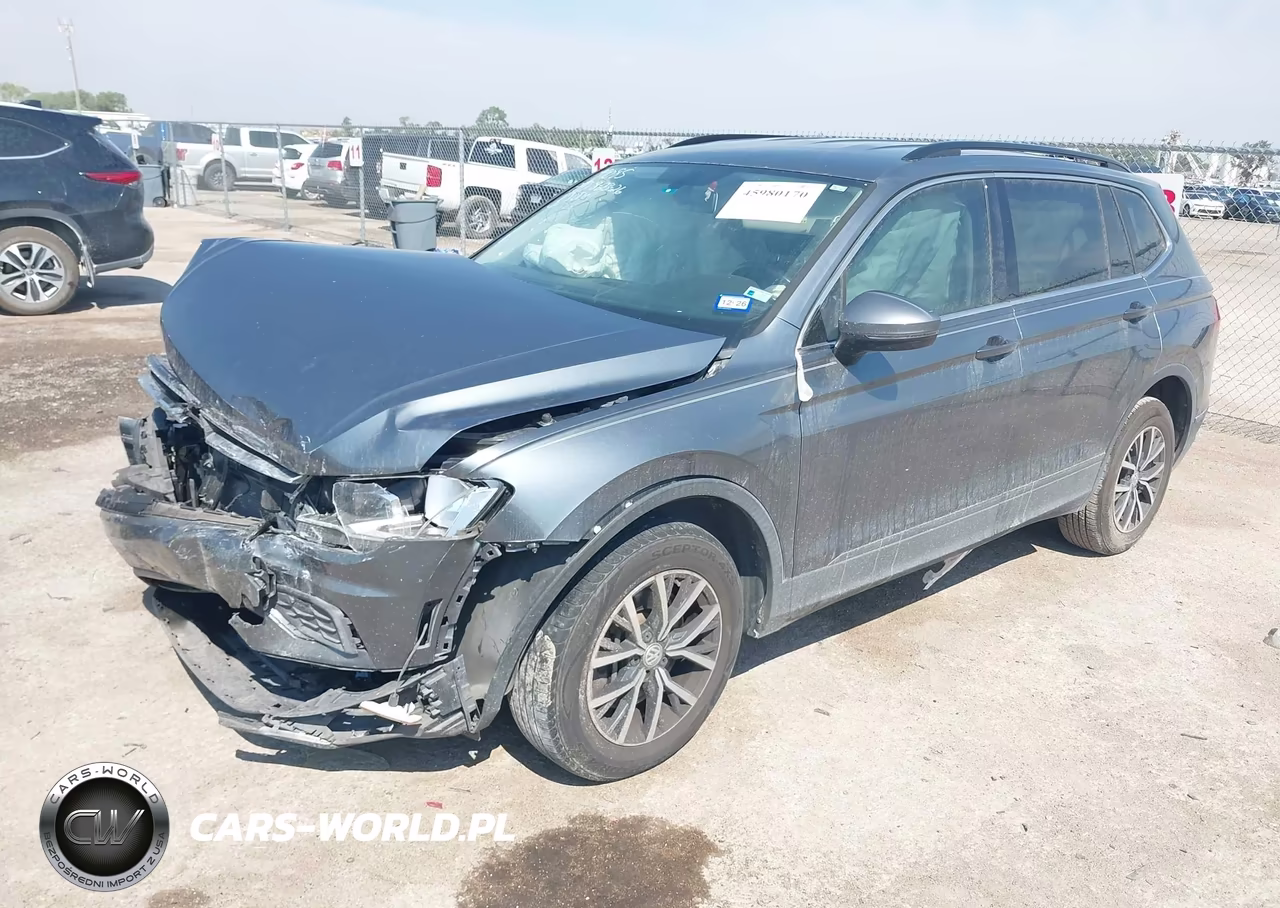 2019 Volkswagen Tiguan 2.0T Se-2.0T Sel-2.0T Sel R-Line-2.0T Sel R-Line Black VIN:3VV3B7AX5KM006633 - 2