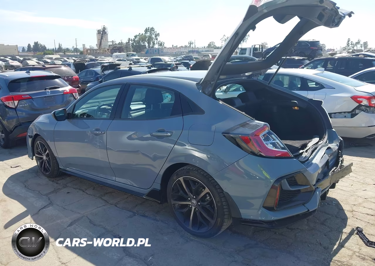 2021 Honda Civic Sport VIN:SHHFK7H42MU409935 - 3