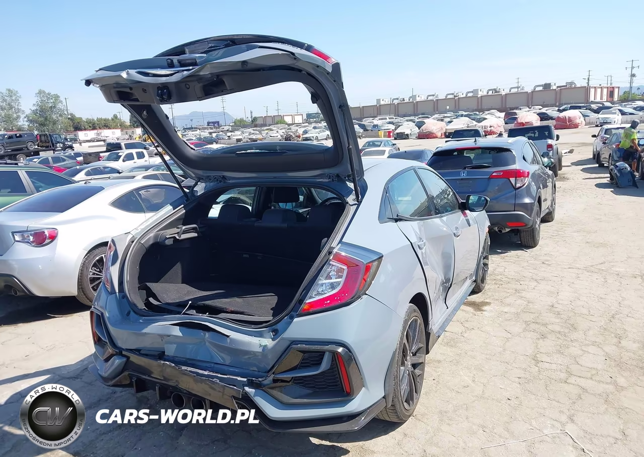 2021 Honda Civic Sport VIN:SHHFK7H42MU409935 - 4