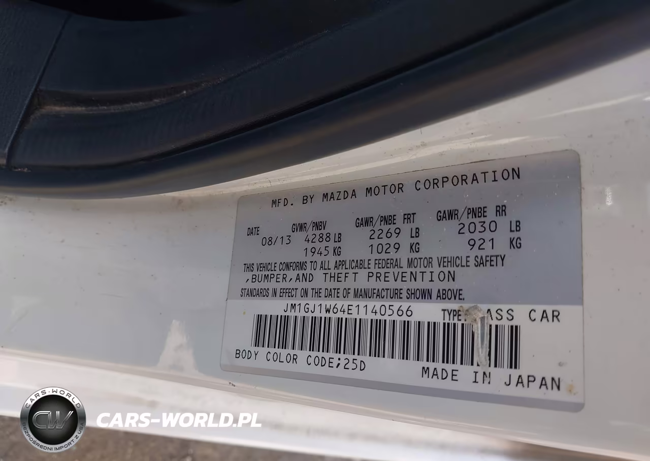 2014 Mazda Mazda6 I Grand Touring VIN:JM1GJ1W64E1140566 - 9
