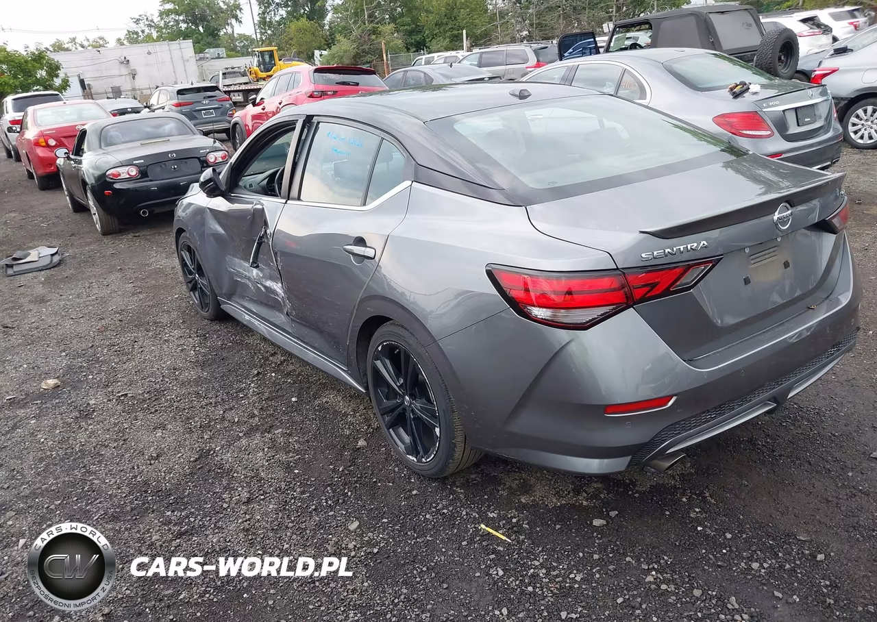 2020 Nissan Sentra Sr Xtronic Cvt VIN:3N1AB8DV3LY228638 - 3