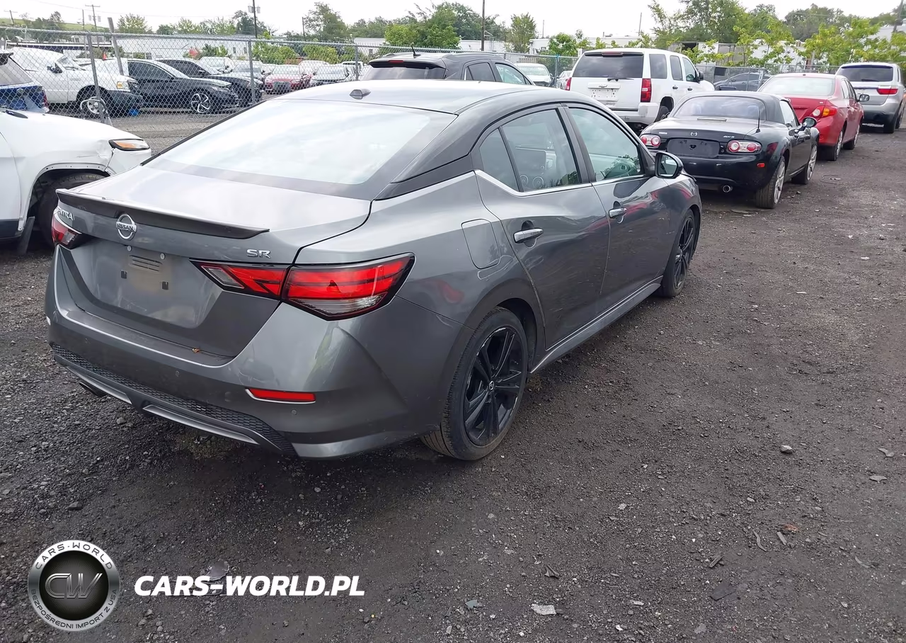 2020 Nissan Sentra Sr Xtronic Cvt VIN:3N1AB8DV3LY228638 - 4