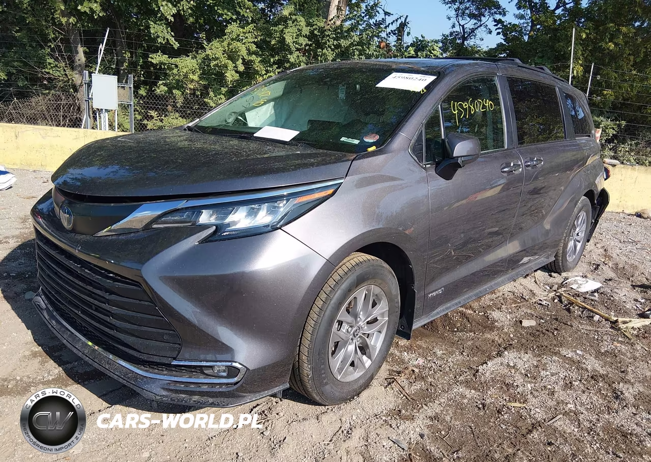 2021 Toyota Sienna Xle VIN:5TDJRKEC0MS066866 - 2