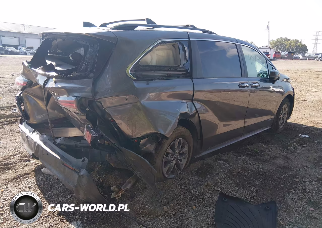 2021 Toyota Sienna Xle VIN:5TDJRKEC0MS066866 - 4