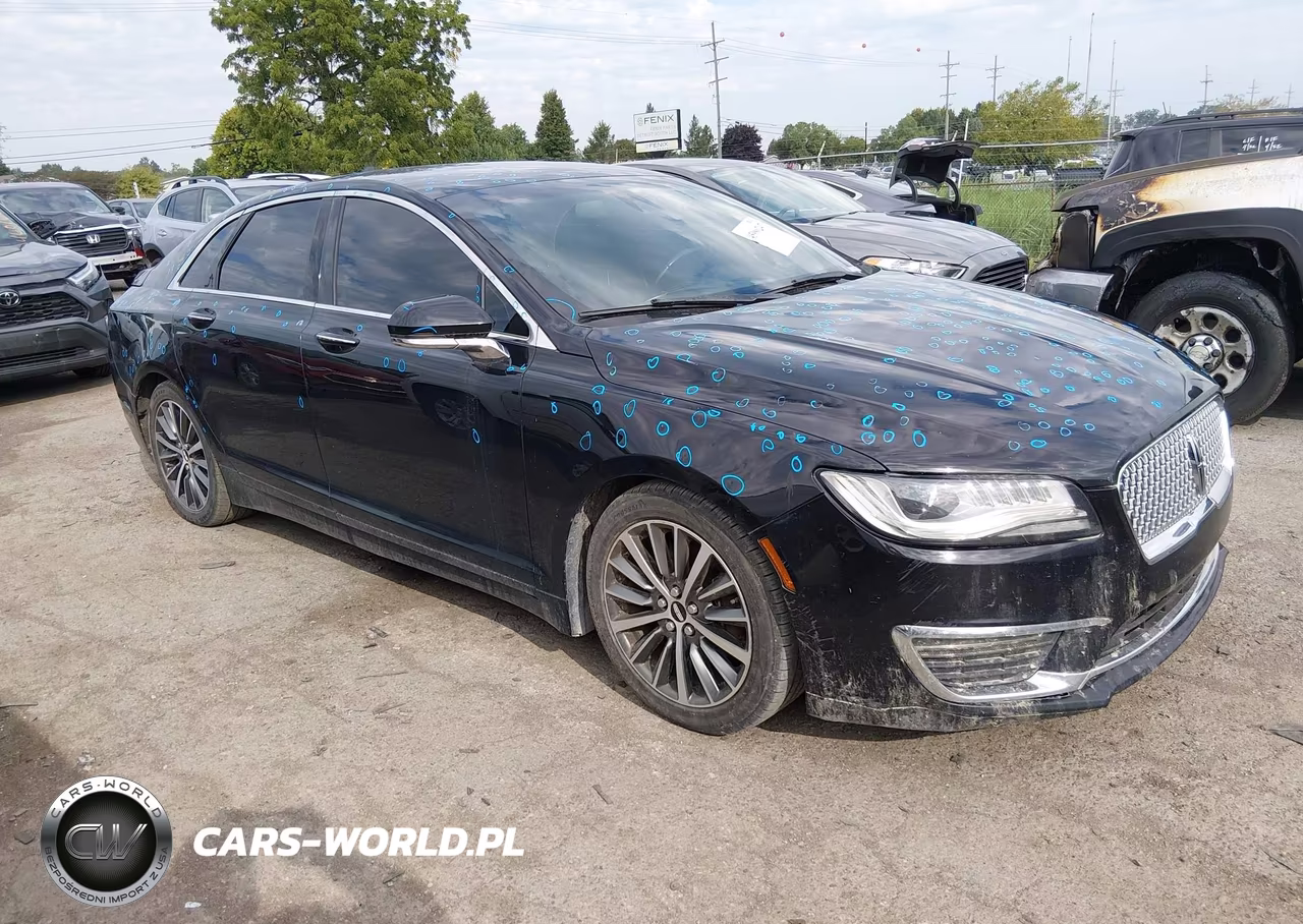 2017 Lincoln Mkz Select VIN:3LN6L5D90HR649912 - 1