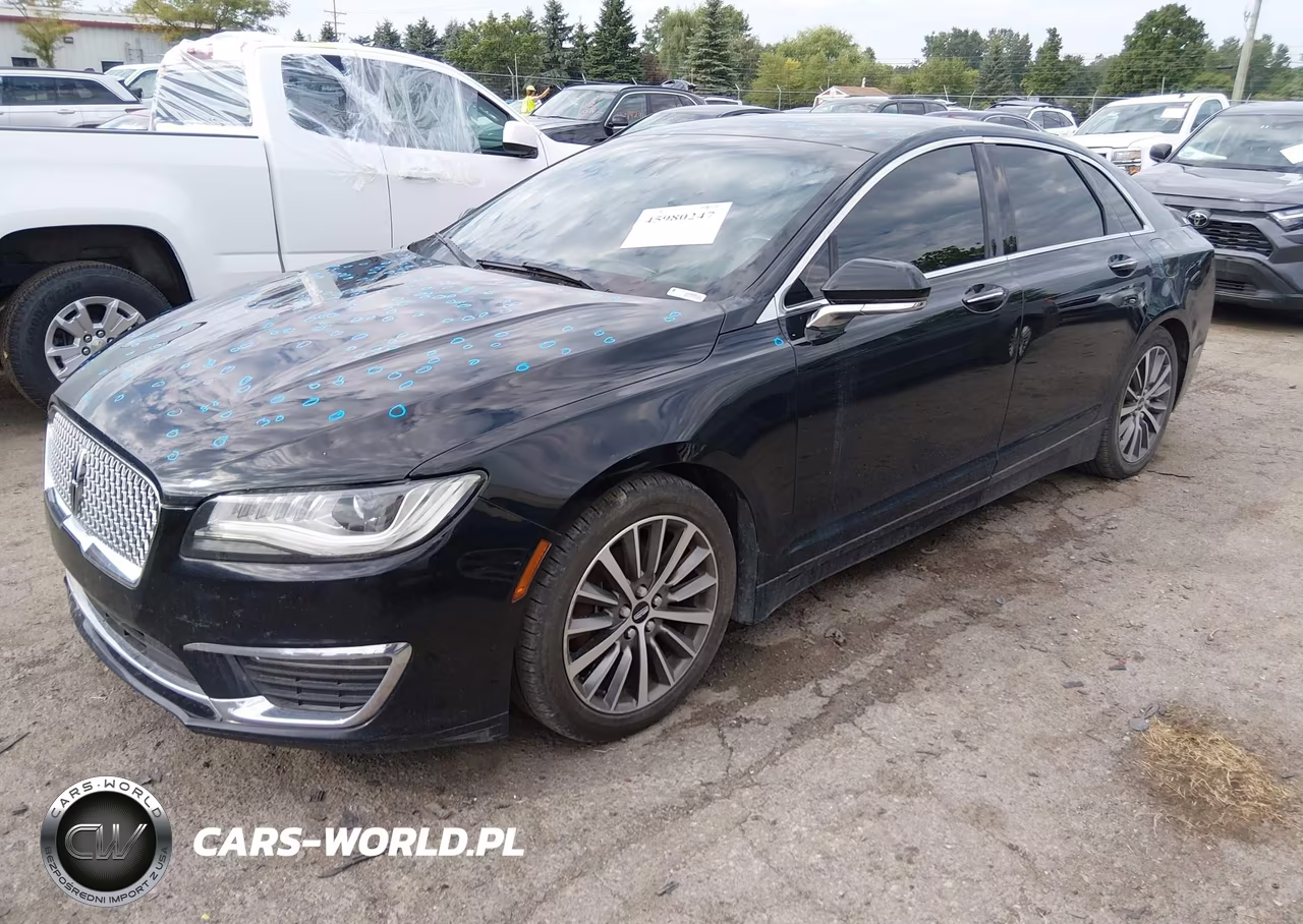 2017 Lincoln Mkz Select VIN:3LN6L5D90HR649912 - 2