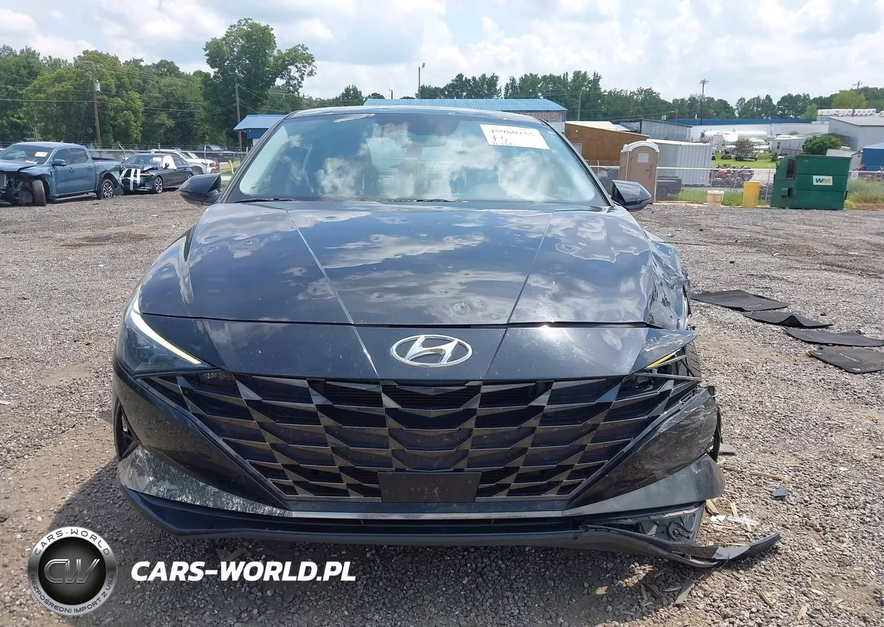 2021 Hyundai Elantra Hybrid Limited VIN:KMHLN4AJXMU007111 - 12