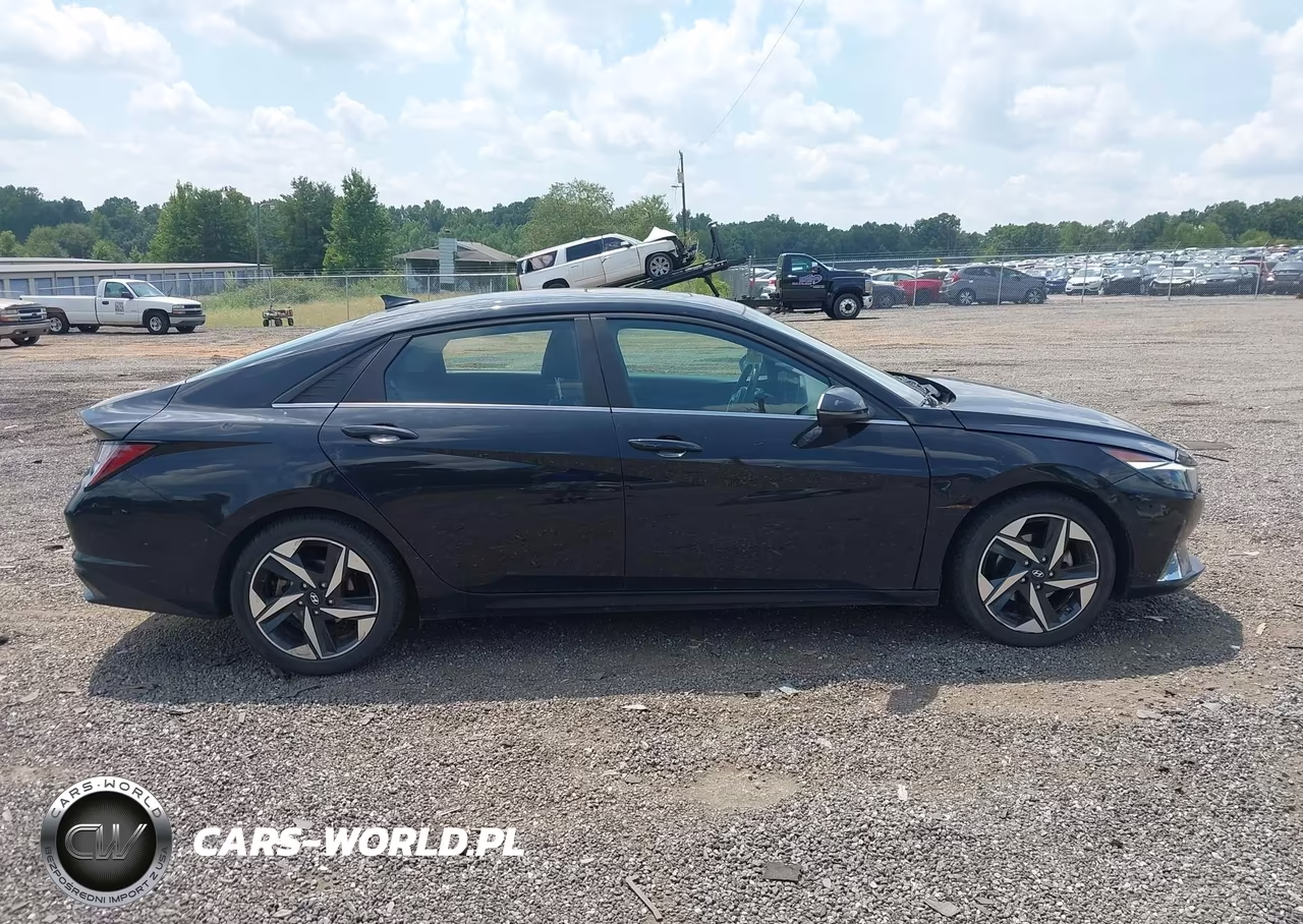 2021 Hyundai Elantra Hybrid Limited VIN:KMHLN4AJXMU007111 - 13
