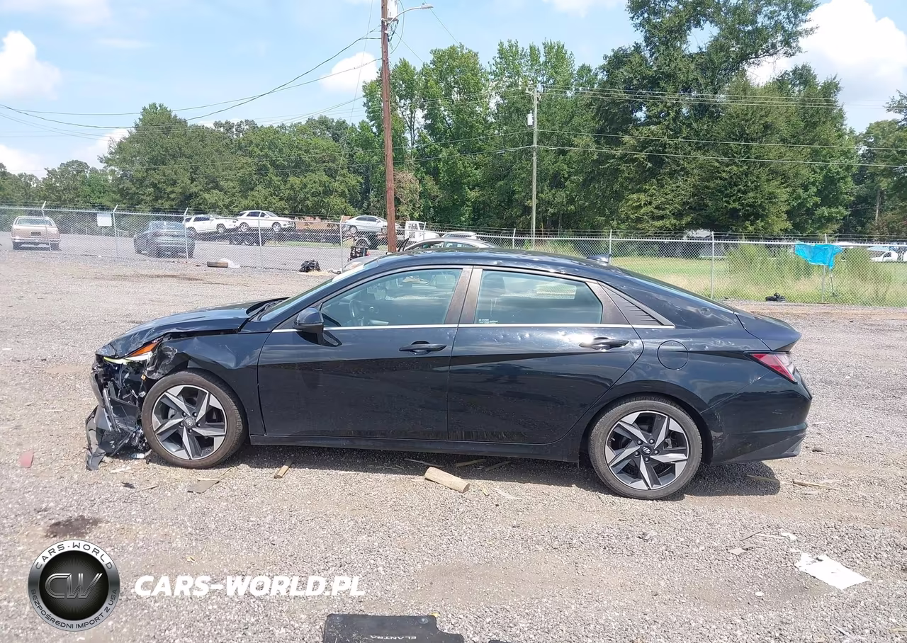 2021 Hyundai Elantra Hybrid Limited VIN:KMHLN4AJXMU007111 - 14