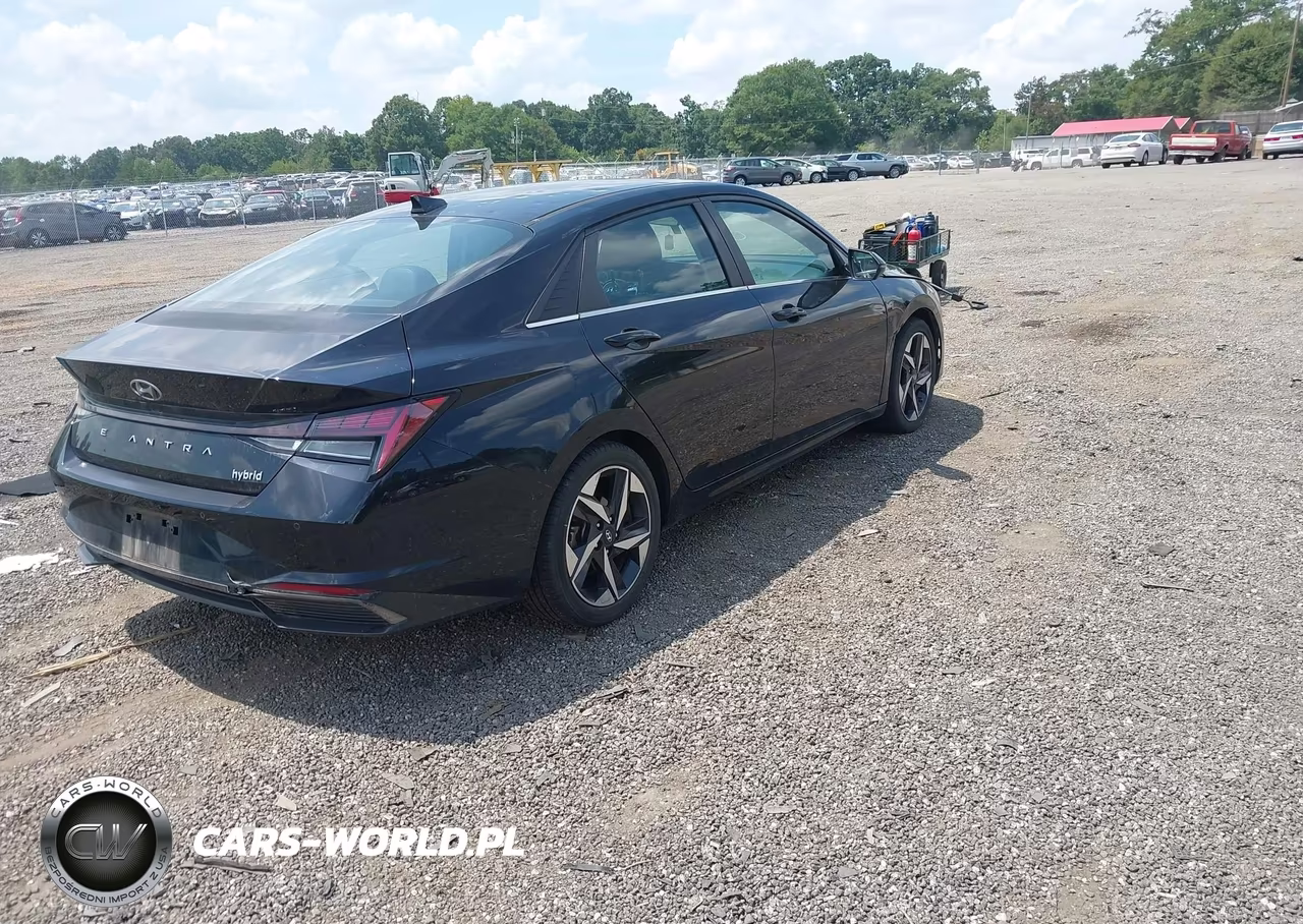 2021 Hyundai Elantra Hybrid Limited VIN:KMHLN4AJXMU007111 - 4